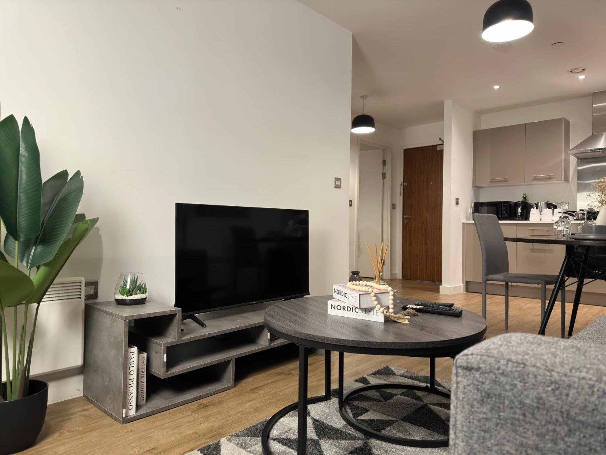 Cozy City Centre Apartment With Free Parking And Free Gym Birmingham Exterior foto